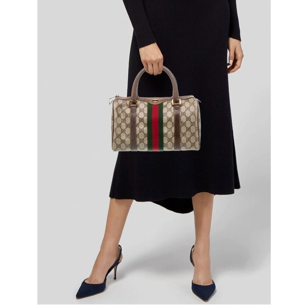 GUCCI Supreme Boston Bag